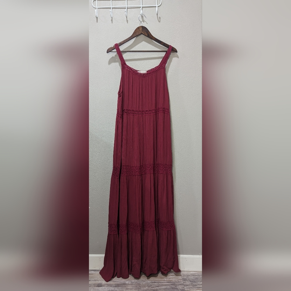 Knox Rose red maxi dress XL